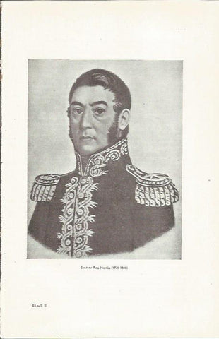 LAMINA 23796: Jose de San Martin