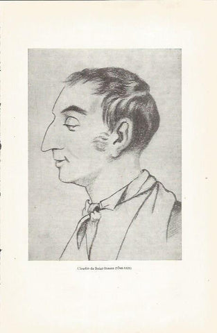 LAMINA 23808: Claudio de Saint Simon