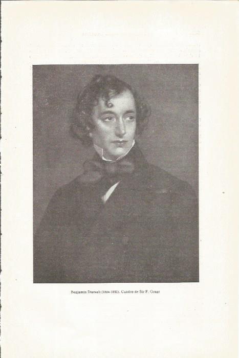 LAMINA 23805: Benjamin Disraeli, por Sir F. Grant