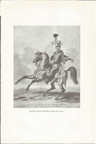 LAMINA 23798: Nicolas I de Rusia