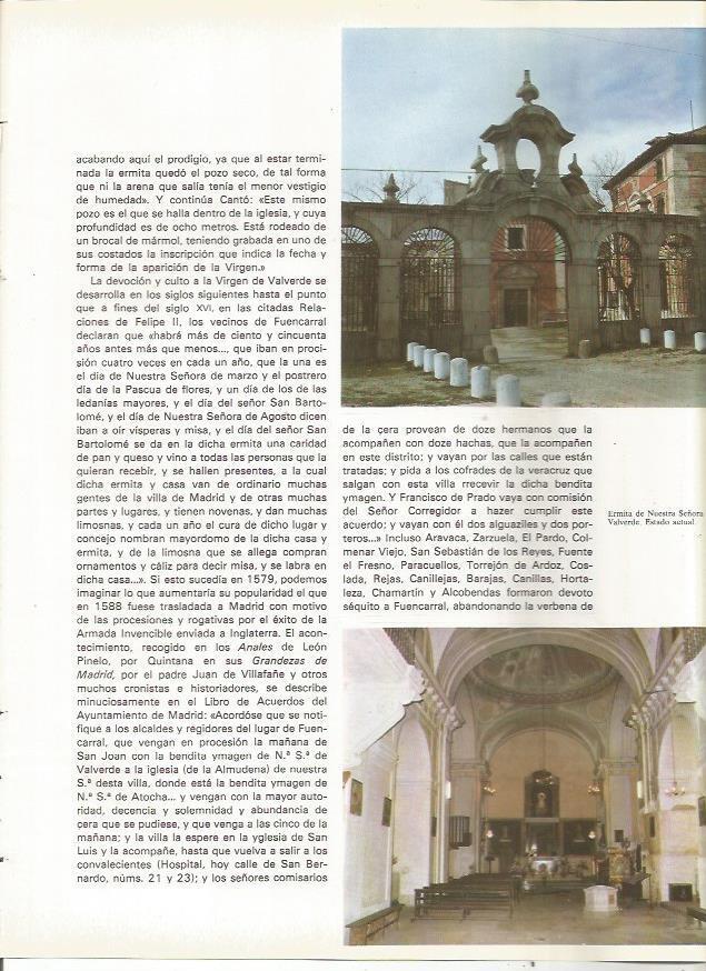 LAMINA 23646: Ermita de Nuestra Señora de Valverde, Madrid