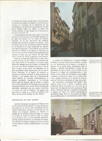 LAMINA 23496: Calle de las Conchas, Madrid