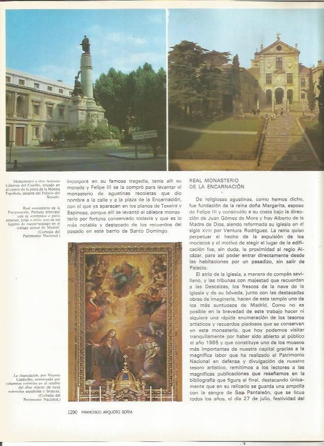 LAMINA 23493: Monumento a Canovas del Castillo, Madrid