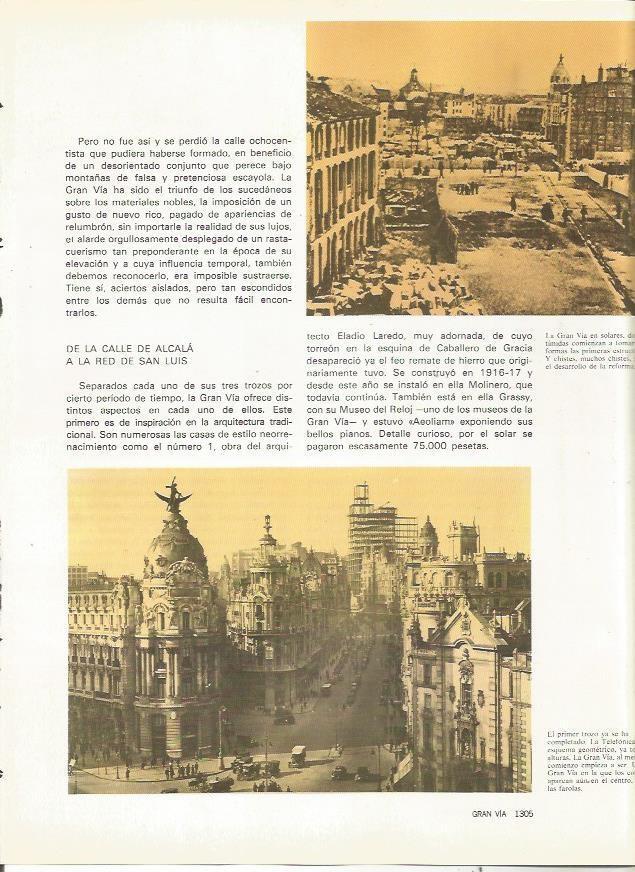 LAMINA 23501: La Gran Via de Madrid en solares