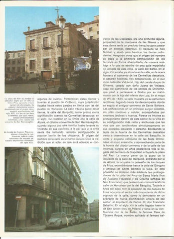 LAMINA 23521: Casa de las Siete Chimeneas y calle Augusto Figueroa, Madrid