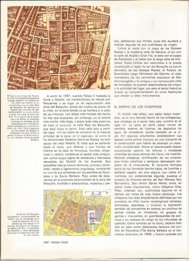 LAMINA 23519: Plano del barrio del Barquillo, Madrid