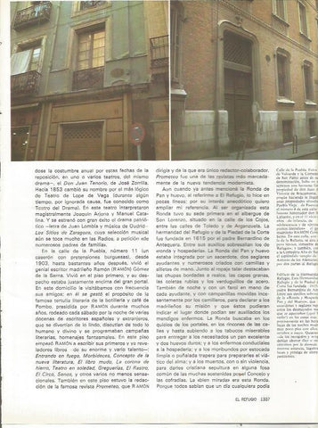 LAMINA 23517: Calle de la Puebla, Madrid