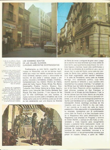 LAMINA 23515: Calle de los Librero y calle de la Luna, Madrid
