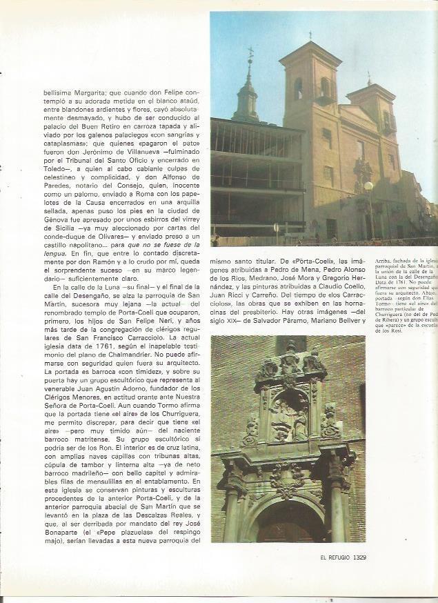 LAMINA 23513: Iglesia de San Martin de Madrid