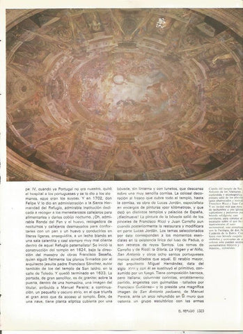 LAMINA 23510: Cupula del templo de San Antonio, Madrid