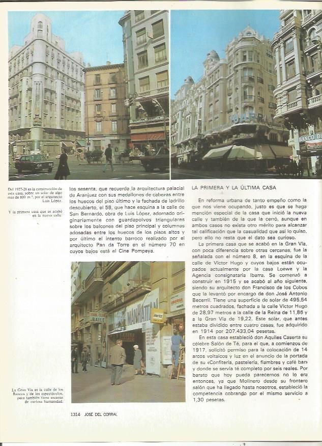 LAMINA 23505: Primera y ultima casa construida en la Gran Via de Madrid