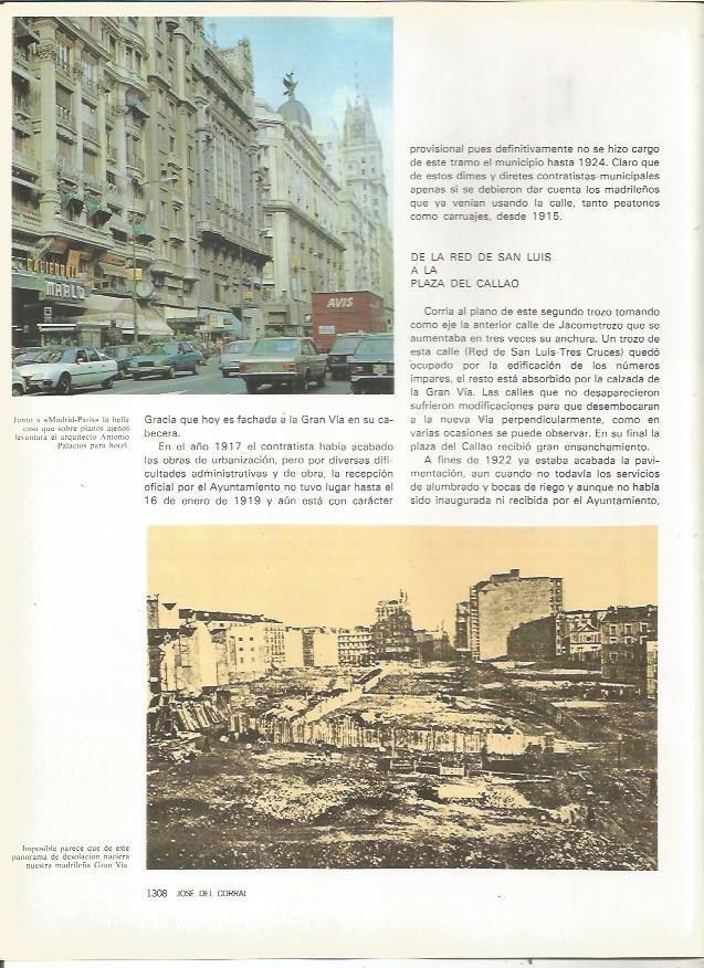 LAMINA 23502: La Gran Via de Madrid