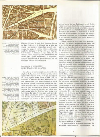 LAMINA 23469: Plano de Texeira de la calle Alcala de Madrid