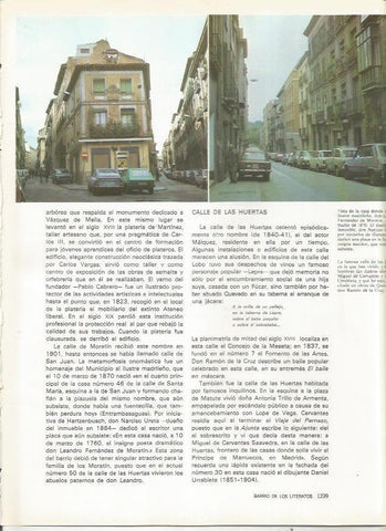 LAMINA 23468: Calle de las Huertas, Madrid