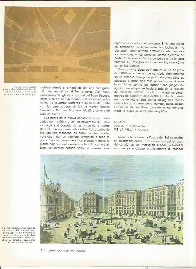 LAMINA 23455: Proyectos para la Puerta del Sol de Madrid