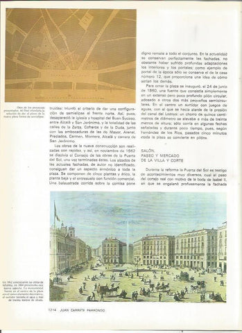 LAMINA 23455: Proyectos para la Puerta del Sol de Madrid