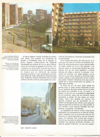 LAMINA 23614: Calle Padre Rubio y Baracaldo, Madrid