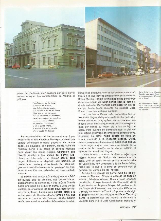LAMINA 23612: Junta Municipal de Tetuan, Madrid