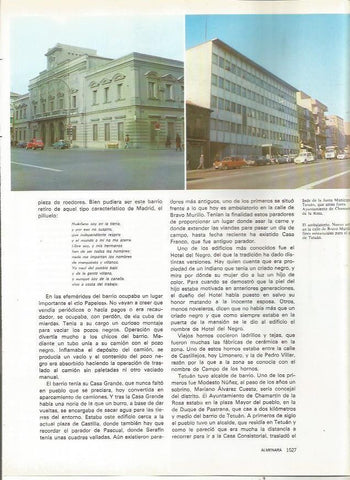 LAMINA 23612: Junta Municipal de Tetuan, Madrid