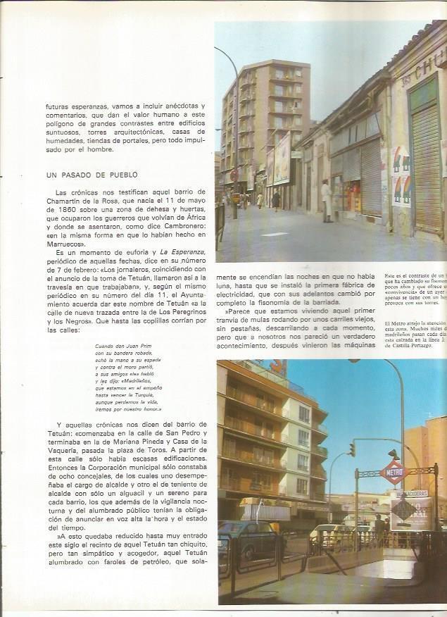 LAMINA 23610: Plaza de Castilla-Portazgo, Madrid