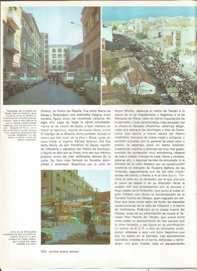 LAMINA 23604: Calle Marques de Viana, Madrid