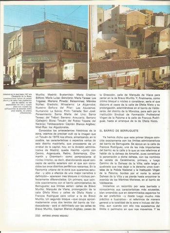 LAMINA 23603: Chamartin de la Rosa, Madrid