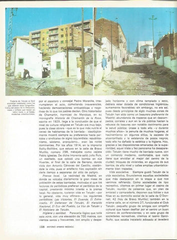 LAMINA 23602: Casas del barrio de Tetuan, Madrid