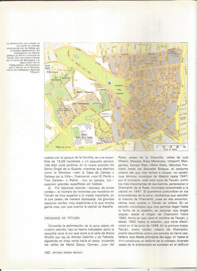 LAMINA 23599: Plano del barrio de Tetuan, Madrid