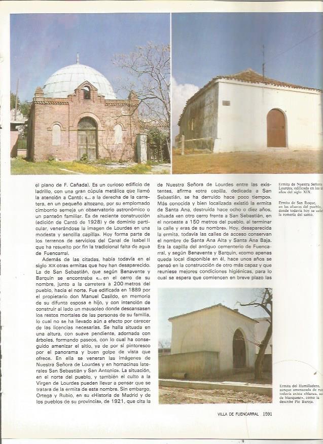 LAMINA 23644: Ermita de Nuestra Señora de Lourdes, Madrid