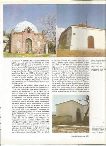 LAMINA 23644: Ermita de Nuestra Señora de Lourdes, Madrid