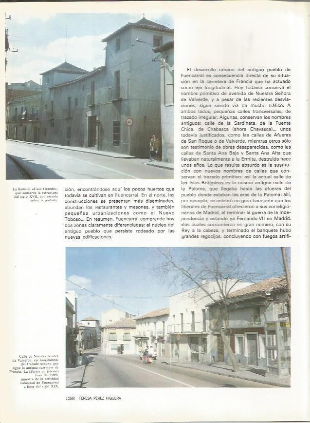 LAMINA 23642: Casa Grande en Fuencarral, Madrid