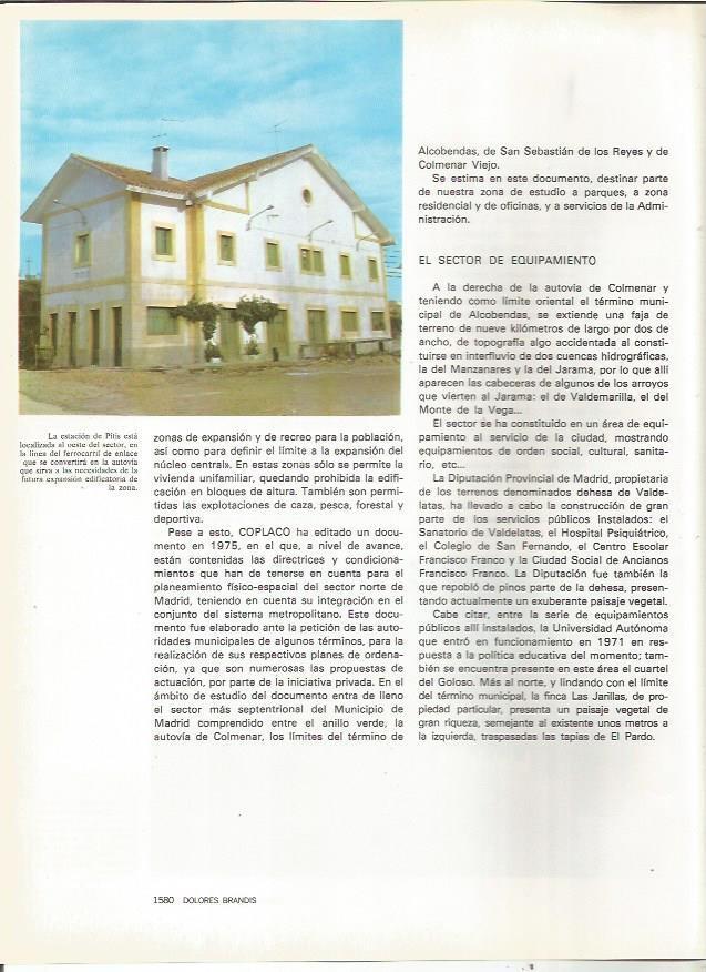 LAMINA 23638: Estacion de Pitis, Madrid