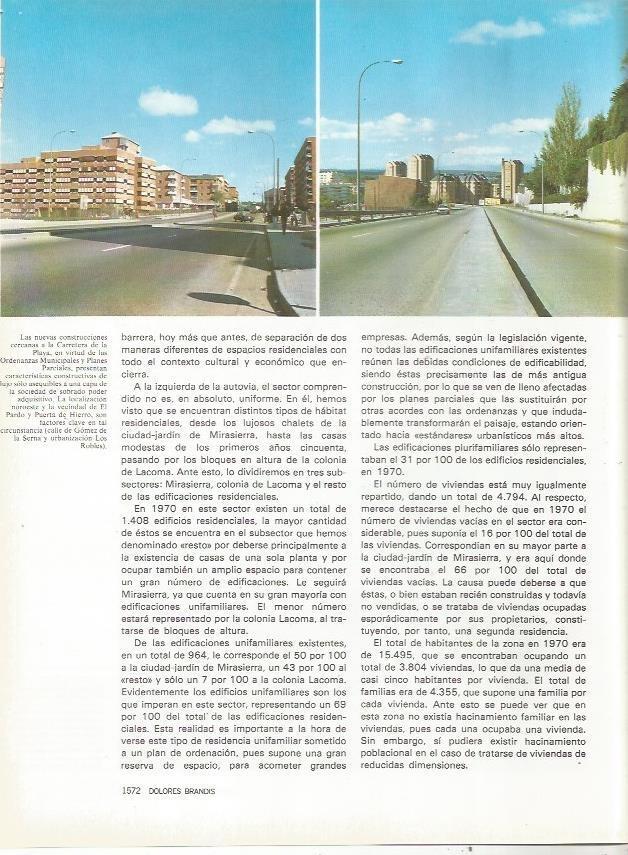 LAMINA 23634: Edificios cerca de la Carretera de la Playa, Madrid