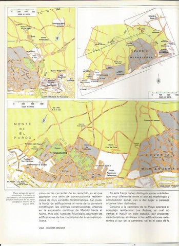 LAMINA 23629: Plano del sector urbanizado de Carretera de la Playa, Madrid