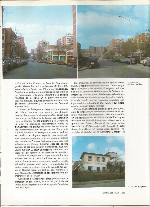 LAMINA 23626: Colonia de Peñagrande, Madrid