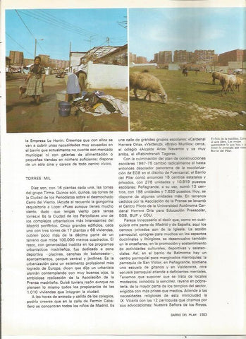 LAMINA 23625: Lavadero del barrio de El Pilar, Madrid