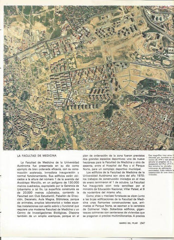 LAMINA 23622: Vista aerea del Plan V.V.V. , Madrid