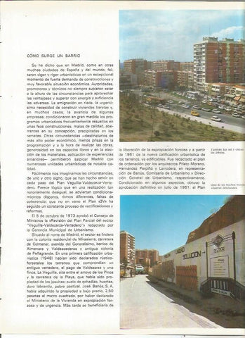 LAMINA 23620: Calles del barrio de El Pilar, Madrid