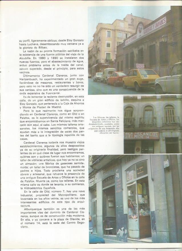 LAMINA 23556: Fabricas y talleres del barrio de Olavide, Madrid