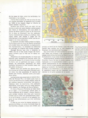 LAMINA 23550: Plano del barrio de Olavide, Madrid