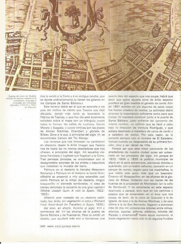 LAMINA 23549: Plano del norte de Madrid 