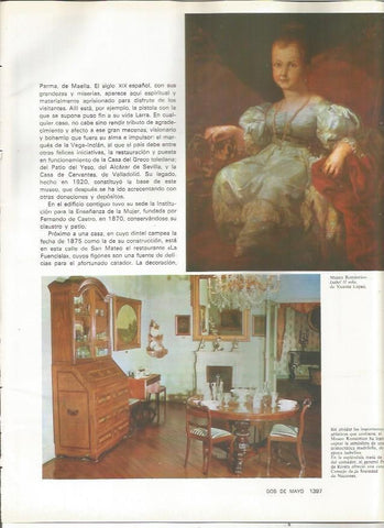 LAMINA 23547: Isabel II niña, por Vicente Lopez