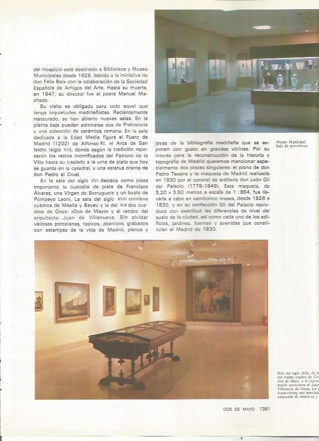 LAMINA 23544: Salas del Museo Municipal de Madrid