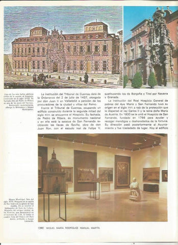 LAMINA 23543: El Hospicio, Madrid