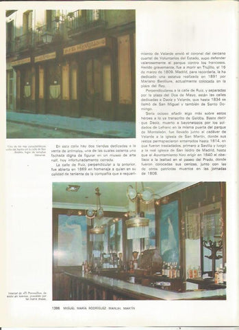 LAMINA 23541: Café El Parnasillo, Madrid