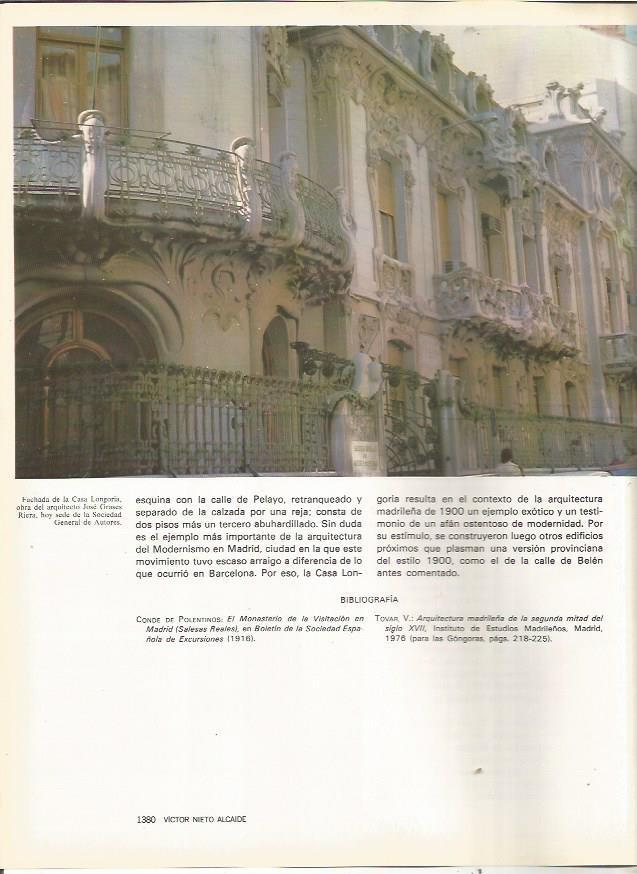 LAMINA 23538: Casa Longoria, Madrid