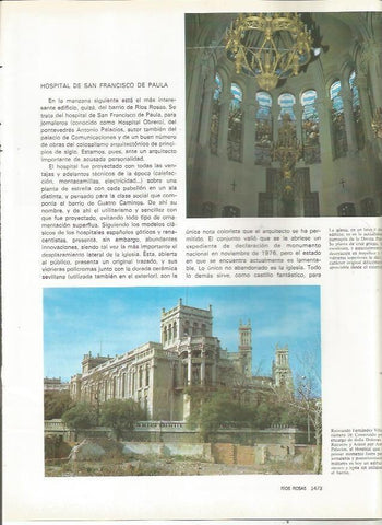 LAMINA 23585: Hospital de San Francisco de Paula, Madrid