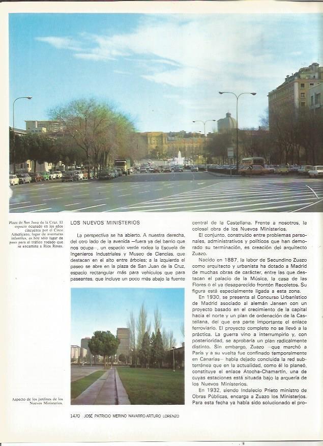 LAMINA 23583: Plaza de San Juan de la Cruz, Madrid