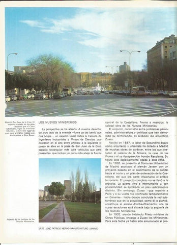 LAMINA 23583: Plaza de San Juan de la Cruz, Madrid