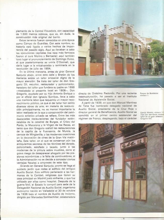 LAMINA 23582: Parque de Bomberos numero 1 de MAdrid